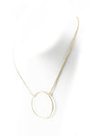 PETITE CIRCLE PENDANT NECKLACE - Haute & Rebellious