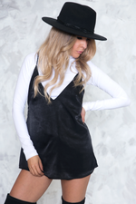 Emma Satin Cami Top - Black - Haute & Rebellious