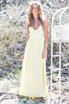 Camilla Open Back Crochet Maxi - Yellow - Haute & Rebellious