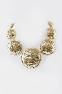 Jeha Gold Circles Necklace