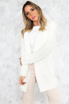 Shag Fur Cardigan Sweater Coat