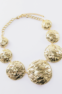 Jeha Gold Circles Necklace