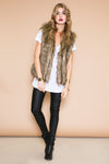 Hasten Faux Fur Vest - Haute & Rebellious