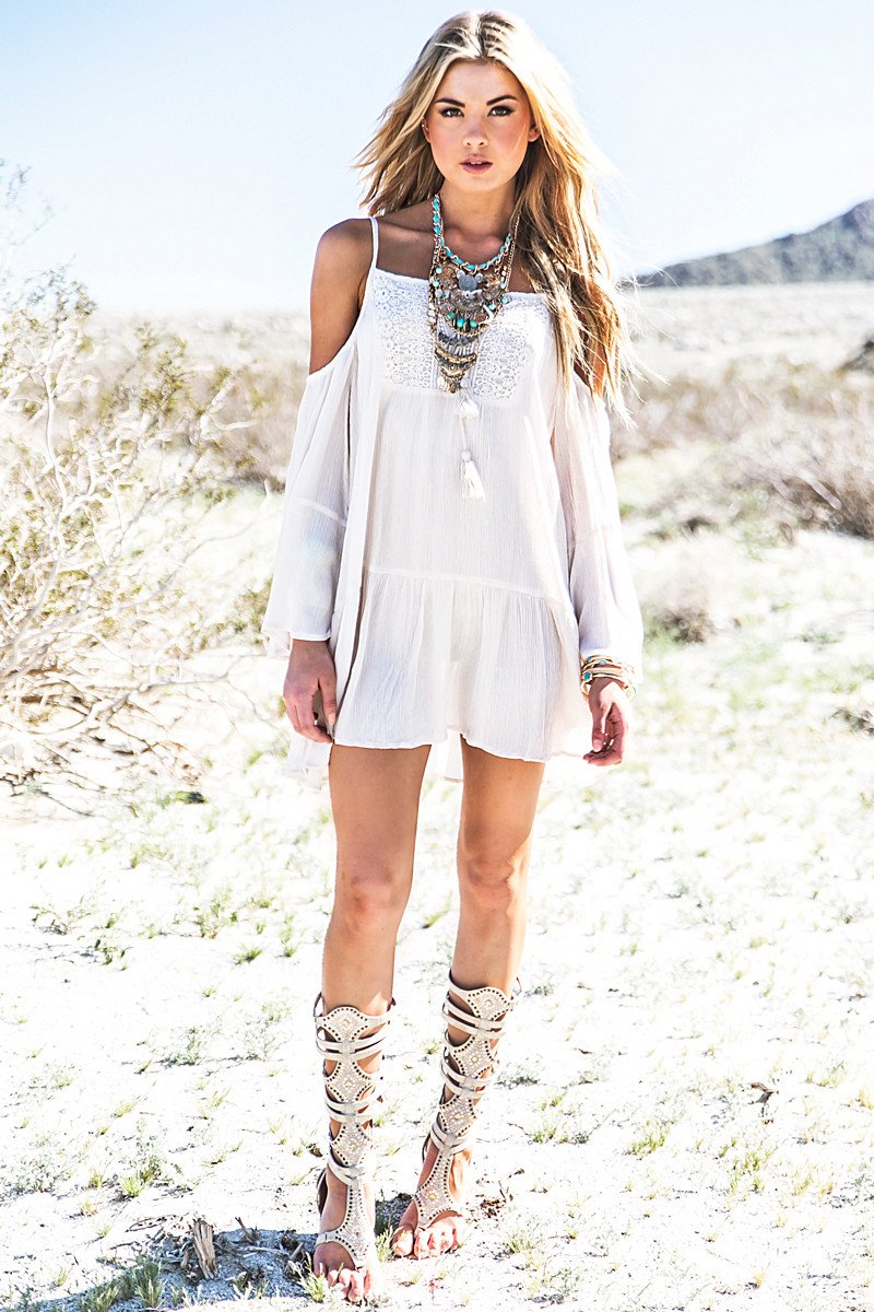 Bahima Linen Sun Dress Haute & Rebellious Bahima Linen Sun Dress Haute & Rebellious