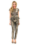 VARA SEQUIN PEPLUM TOP - Haute & Rebellious