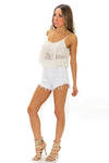 BIRCHIN LACE CROP TOP - Haute & Rebellious
