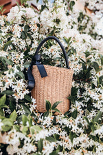 Round Straw Basket Bag2