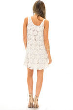ENYA SLEEVELESS LAYERED LACE TUNIC - Haute & Rebellious