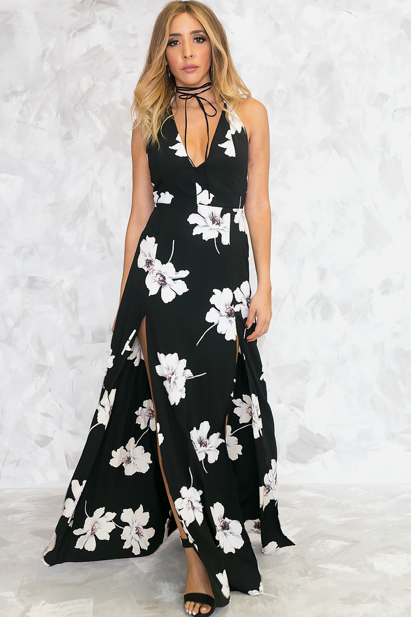 Take Me There Floral Maxi Dress – Haute & Rebellious