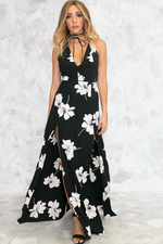 Take Me There Floral Maxi Dress /// ONLY 1-S LEFT/// - Haute & Rebellious