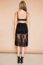 Maisoni Lace Midi Skirt - Haute & Rebellious