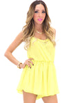 GABBI CONTRAST LACE ROMPER - Haute & Rebellious