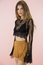 Lace Me Up Suede Shorts - Haute & Rebellious