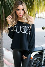 CHANEL REBEL SWEATSHIRT TEE - Haute & Rebellious
