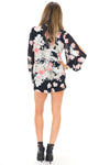 HANNAH FLORAL ROMPER - Black - Haute & Rebellious