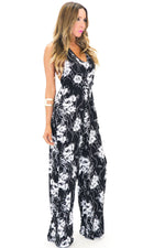 NELLIA FLORAL JUMPSUIT - Haute & Rebellious