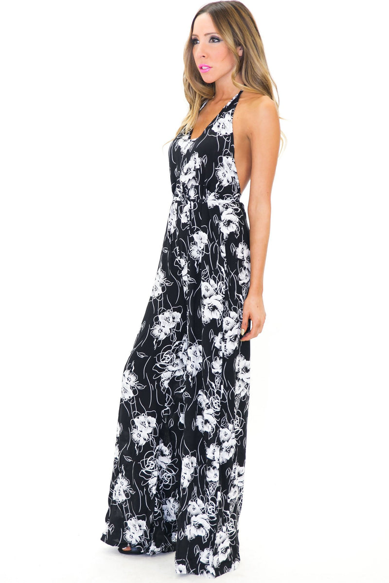 NELLIA FLORAL JUMPSUIT - Haute & Rebellious