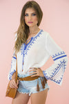 Pala Embroidered Tunic /// Only 1-L Left /// - Haute & Rebellious