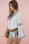 Pala Embroidered Tunic /// Only 1-L Left /// - Haute & Rebellious