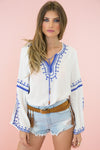 Pala Embroidered Tunic /// Only 1-L Left /// - Haute & Rebellious