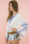 Pala Embroidered Tunic /// Only 1-L Left /// - Haute & Rebellious