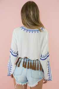 Pala Embroidered Tunic /// Only 1-L Left /// - Haute & Rebellious