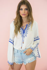Pala Embroidered Tunic /// Only 1-L Left /// - Haute & Rebellious