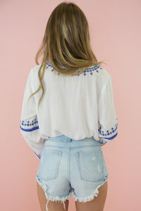 Pala Embroidered Tunic /// Only 1-L Left /// - Haute & Rebellious