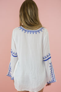 Pala Embroidered Tunic /// Only 1-L Left /// - Haute & Rebellious