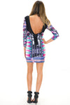 HESSAN MIRROR PRINT KNIT DRESS - Haute & Rebellious