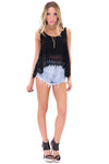 ESTER LACE CROP TOP - Black - Haute & Rebellious