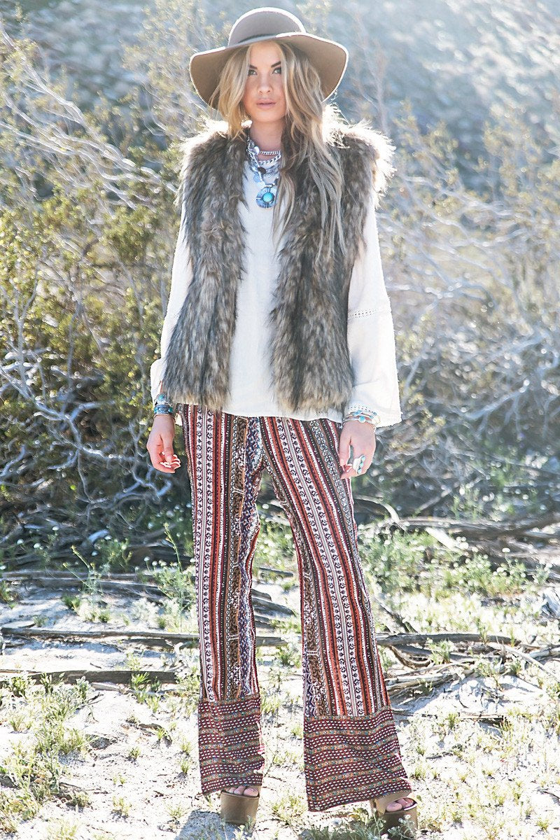 Machi Bohemian Print Pant - Haute & Rebellious