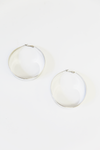 Silver Plated Hoop Earring