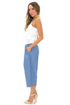 SASHA WIDE LEG CROP PANT - Haute & Rebellious