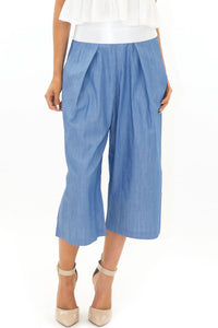 SASHA WIDE LEG CROP PANT - Haute & Rebellious