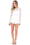 HELEN CROCHET CONTRAST BLOUSE - Haute & Rebellious