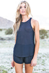 Ester Tank - Navy - Haute & Rebellious