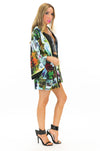 FEATHER FALLS SATIN KIMONO - Haute & Rebellious