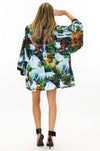 FEATHER FALLS SATIN KIMONO - Haute & Rebellious