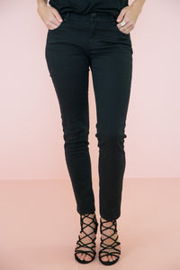 Vivi Skinny Denim Pant - Black - Haute & Rebellious