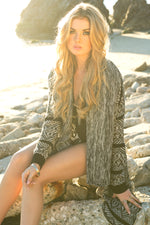 SONOMA CONTRAST COLLAR CARDIGAN - Haute & Rebellious