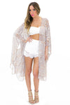 IN BLOOM CHIFFON KIMONO - Haute & Rebellious