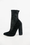 Crush It Velvet Ankle High Booties - Haute & Rebellious