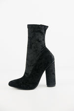 Crush It Velvet Ankle High Booties - Haute & Rebellious