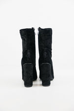 Crush It Velvet Ankle High Booties - Haute & Rebellious