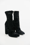 Crush It Velvet Ankle High Booties - Haute & Rebellious