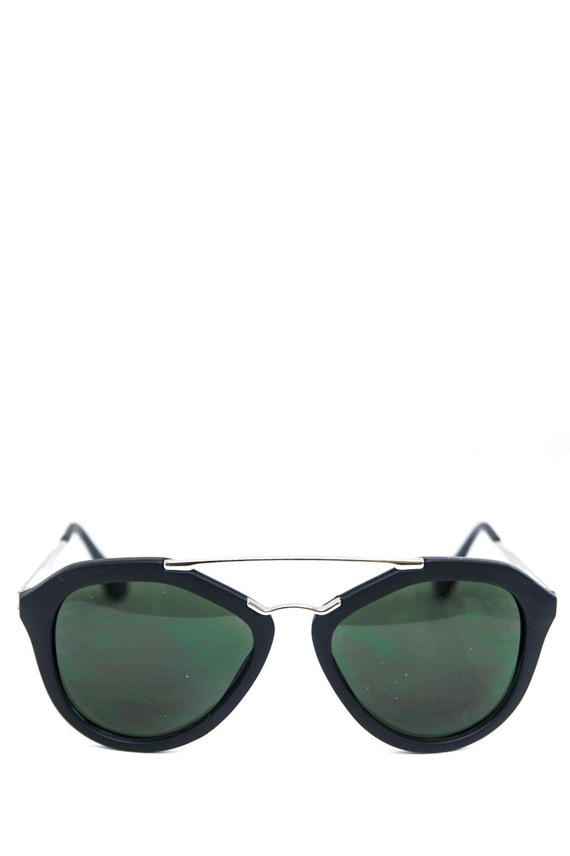 Janice Aviator Shades - Black/Green - Haute & Rebellious