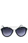 Janice Aviator Shades - Black/Silver - Haute & Rebellious