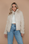 Faux Fur Shag Jacket