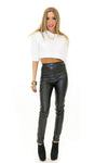 FLYER CROP TOP - White - Haute & Rebellious